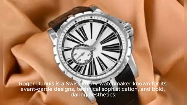 Video thumbnail for Roger Dubuis