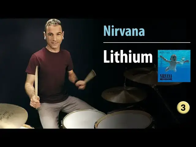 Video thumbnail for "Lithium" - Nirvana | Drum Lesson | Drum Cover