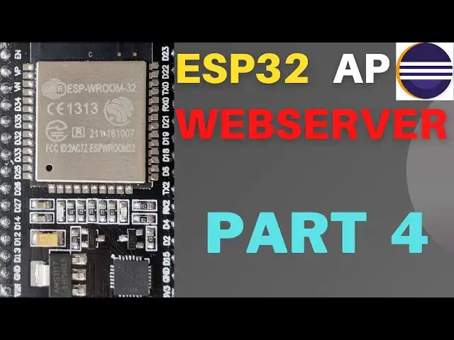 Video thumbnail for ESP32 WEBSERVER using AP PART 4 || ESP -- IDF