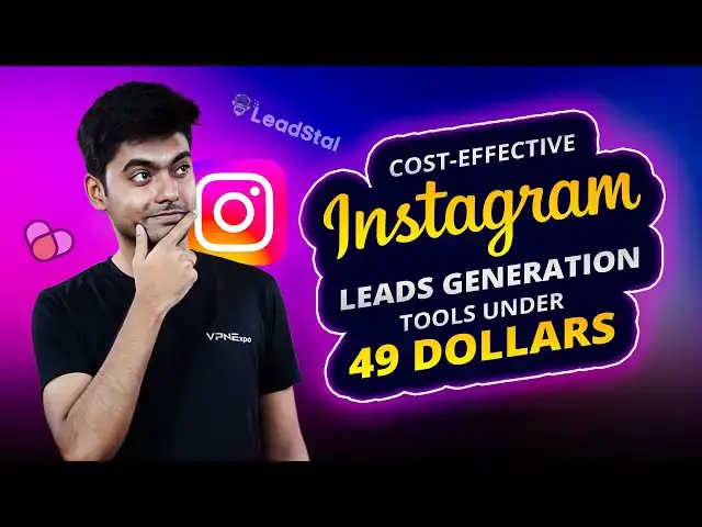 Video thumbnail for Cost Effective Instagram Leads Generator Tools Under US$ 49  | LeadStal