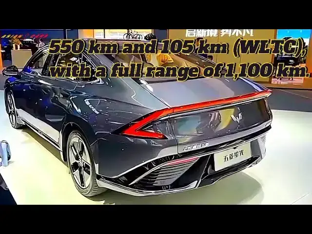 Video thumbnail for The 2024 Wuling Starlight PHEV .