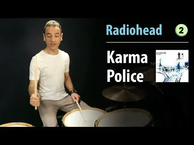 Video thumbnail for “Karma Police” - Radiohead | Drum Lesson | Drum Cover