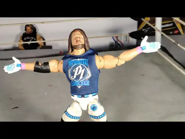 'Video thumbnail for AJ styles vs Mr lucha TNT title all in Chicago'