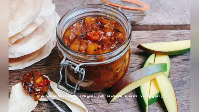 Video thumbnail for mango chutney recipe