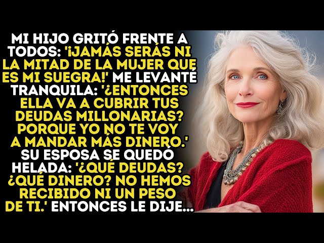 Video thumbnail for Mi Hijo Dijo: “Nunca Serás Tan Buena Como Mi Suegra” Yo Respondí: “Entonces Pídele A Ella Que Pague”