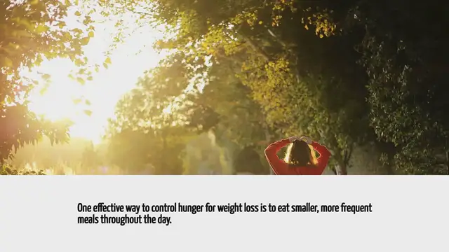 Video thumbnail for How To Control Hunger For Weight Loss