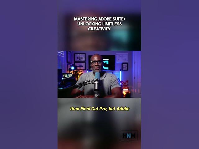 Video thumbnail for Master The Adobe Suite and Unlock Limitless Creativity