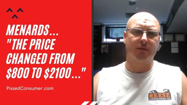 'Video thumbnail for Menards Reviews - Customer service issue'