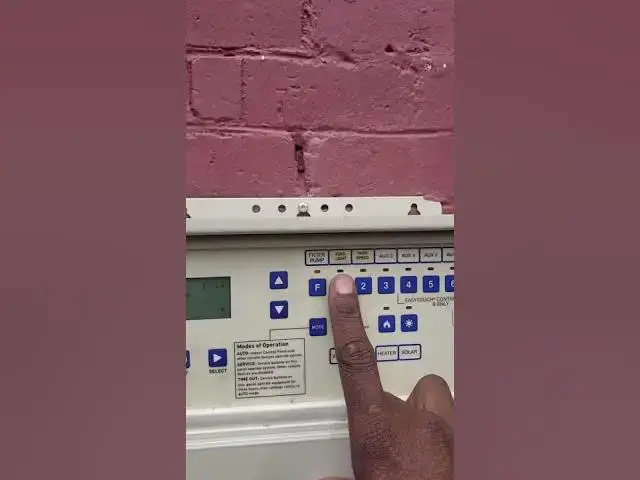 Video thumbnail for Pool Light programming