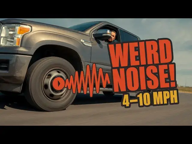 'Video thumbnail for Truck Makes Noise After Full Stop at Low Speeds 4–10 MPH'