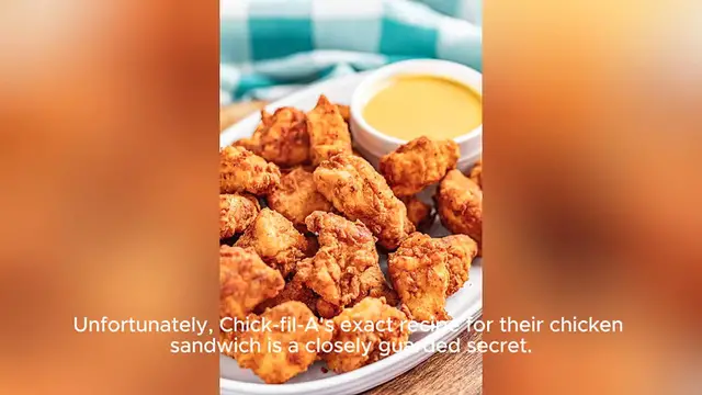 Video thumbnail for chick fil a recipe