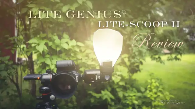 'Video thumbnail for Lite Genius Lite-Scoop II Flash Modifier Review'