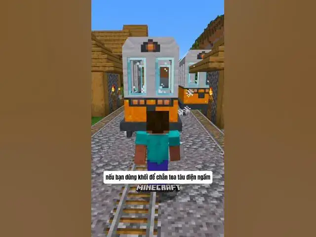 'Video thumbnail for Tôi Đã Thêm Tàu Điện Ngầu Vào Minecraft #shorts'
