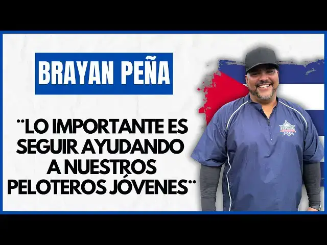 Video thumbnail for BRAYAN PEÑA habla sobre la labor de FEPCUBE con los peloteros jóvenes cubanos