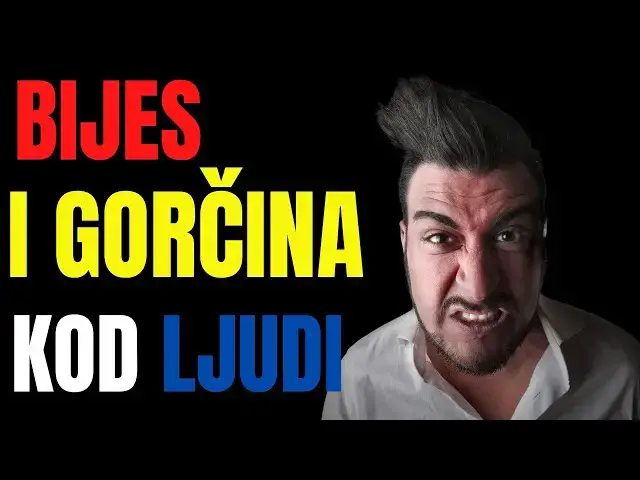 Video thumbnail for BIJES I GORČINA KOD LJUDI