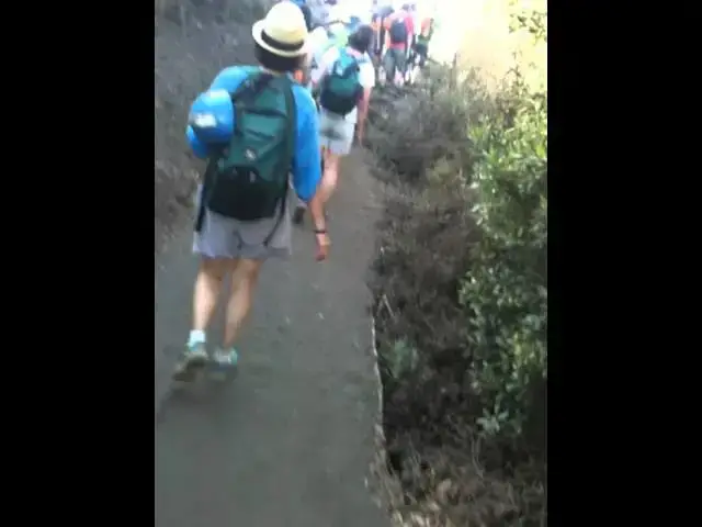 Video thumbnail for Climbing Stromboli, Sicily