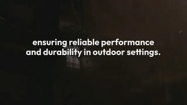 Video thumbnail for Weather Resistant Security Lighting