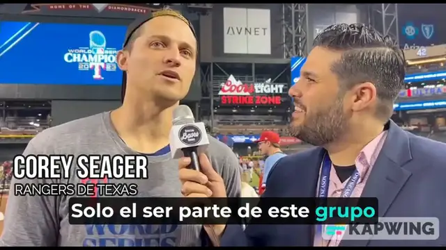 Video thumbnail for EXCLUSIVE INTERVIEW with the 2023 World Series MVP Corey Seager