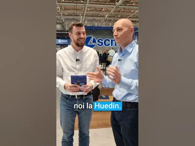 Video thumbnail for Davide Lazzari, Techwood, l-a prezentat pe Paul Năstase, noua sa achiziție, la Ligna 2025