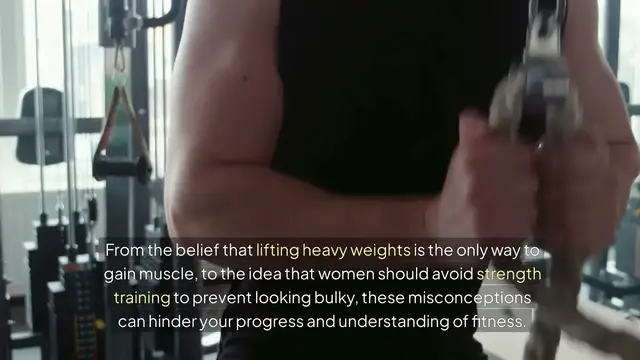 Video thumbnail for Muscle Myths Busted： Truth About Weightlifting？