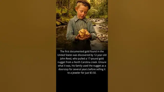 Video thumbnail for America’s first gold rush didn’t start in California