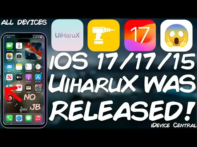 'Video thumbnail for UiharuX RELEASED (A12+)! Customize Your iOS Device With RGB Edge Lights, Snow Fall, App Launcher'