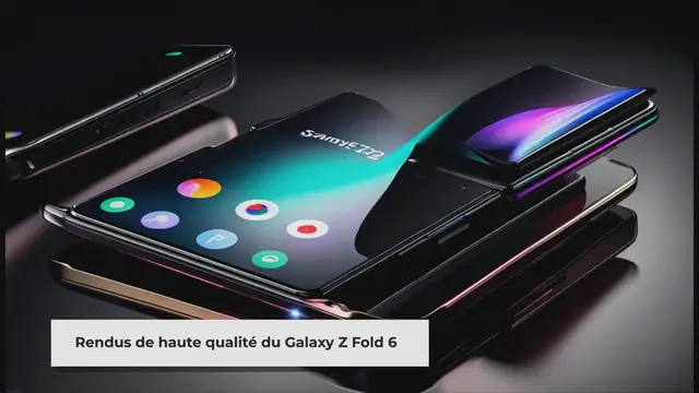 'Video thumbnail for High-quality renderings of the Galaxy Z Fold 6 revealed'