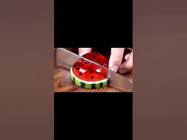 Video thumbnail for watermelon cutting asmr #asmrvideo #fruitscuttingasmr