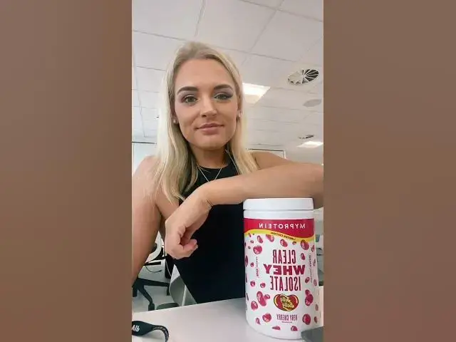 Video thumbnail for When Jelly Belly Clear Whey is everything 😍 #shorts