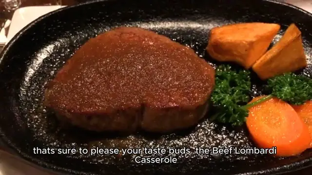 'Video thumbnail for Beef Lombardi Casserole Recipe'