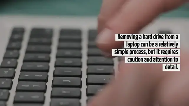 Video thumbnail for How To Remove Hard Drive From Laptop