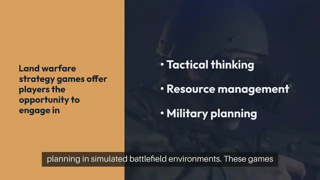 Video thumbnail for Land Warfare Strategy Games