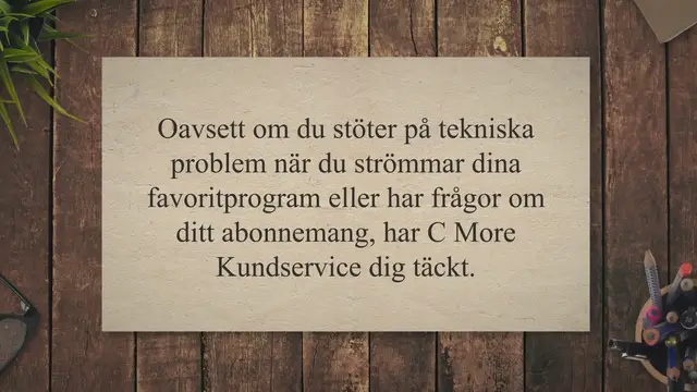 'Video thumbnail for Upptäcka fördelarna med C More Kundservice: En omfattande guide till tjänster och kontaktinformation'