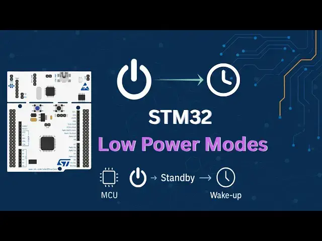 Video thumbnail for STM32 Standby Mode Tutorial | Ultra Low Power MCU
