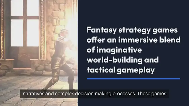 Video thumbnail for Fantasy Strategy Games