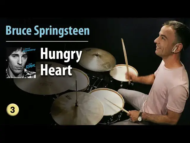 Video thumbnail for "Hungry Heart" - Bruce Springsteen | Drum Lesson | Drum Cover