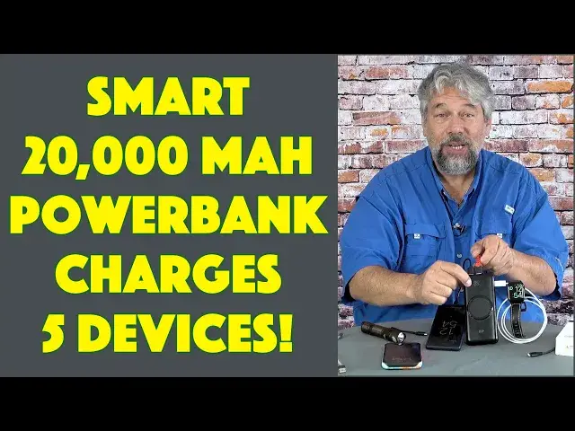 'Video thumbnail for Monoprice 20,000mAh 5-Port Power Bank with Wireless Qi Charging -- REVIEW'