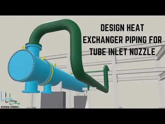Video thumbnail for Heat Exchanger's Tube Inlet Nozzle Piping Stress Analysis