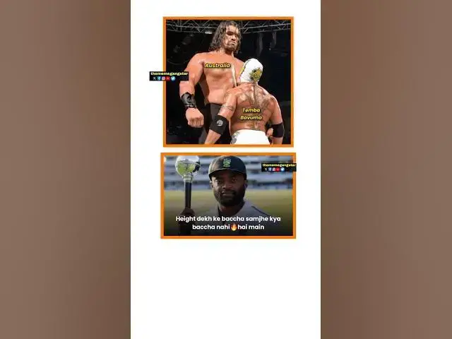 'Video thumbnail for Meme Of The Day 馃槀 #trending #funny #memes #bavuma #iccchampionstrophy2025 #wtcfinal #southafrica #yt'