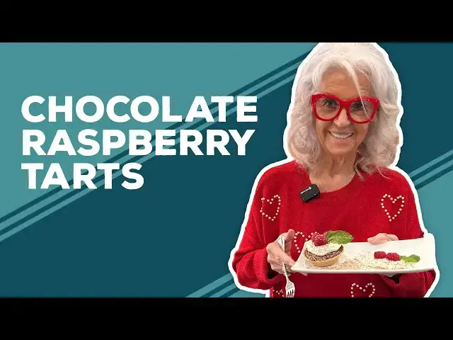 Video thumbnail for Love & Best Dishes: Chocolate Raspberry Tarts Recipe | Easy Valentine's Day No Bake Dessert Ideas