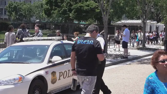 Video thumbnail for "Man Dies After Crashing Car Into White House Security Barrier"