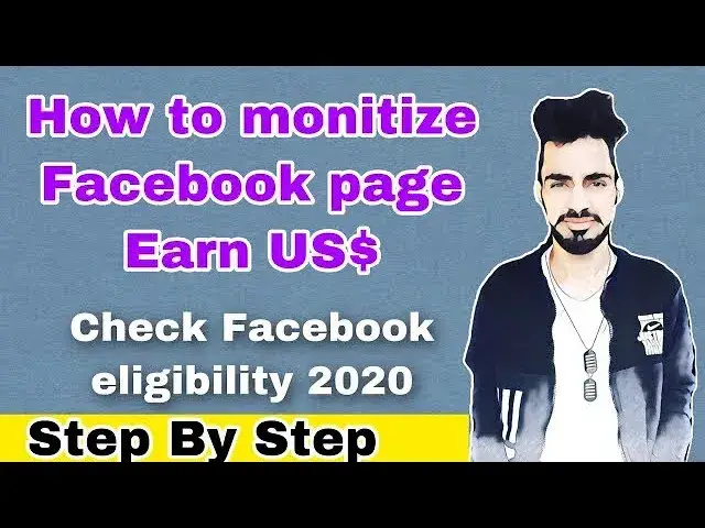 Video thumbnail for how  to check Facebook page monetize eligibility
