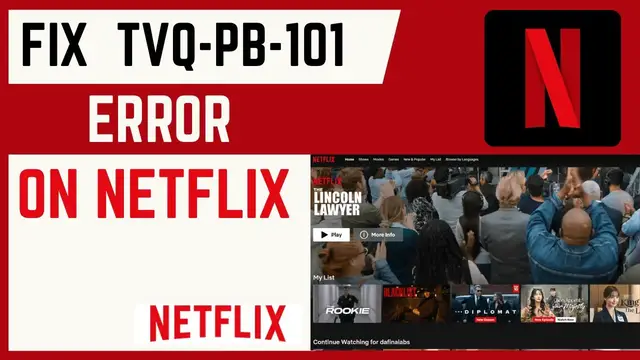 Video thumbnail for How To Fix Error tvq-pb-101 Error On Netflix