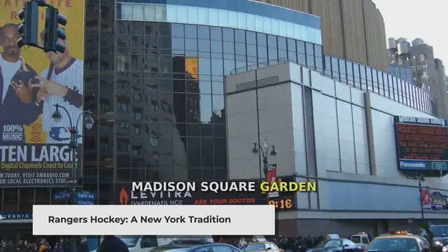 'Video thumbnail for New York Rangers Hockey: A Thrilling Experience at Madison Square Garden'
