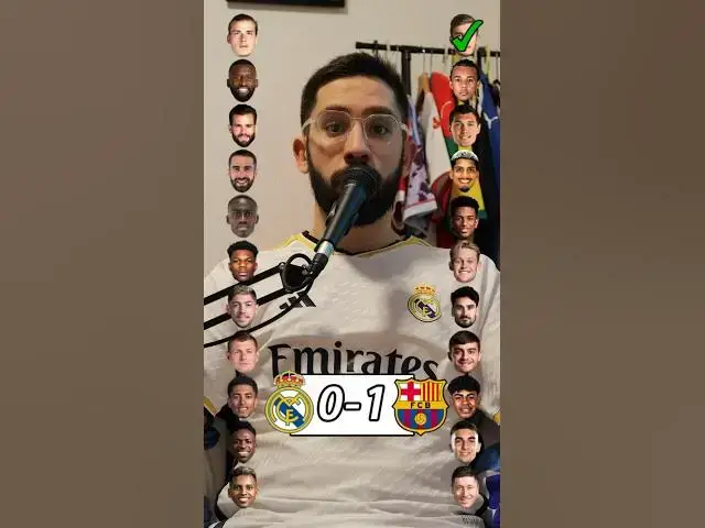 'Video thumbnail for ريال مدريد وبرشلونة تحدي لاعب بلاعب'