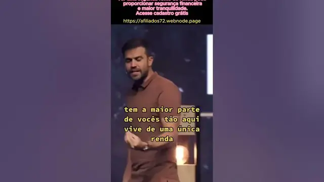 'Video thumbnail for Saiba como ter segunda fonte de renda. |Link nos comentários'