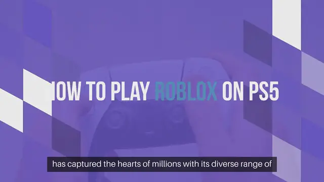 Video thumbnail for How to Play Roblox on PS5