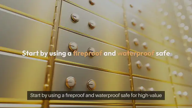 Video thumbnail for Safe Storage Tips for Important Document