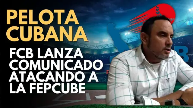 Video thumbnail for Pelota Cubana: La FCB lanza comunicado atacando a la FEPCUBE