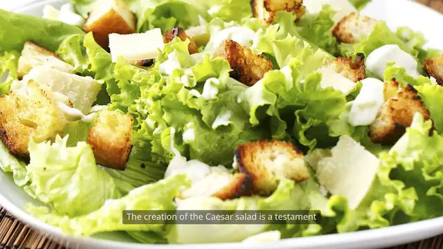 Video thumbnail for The iconic Caesar salad